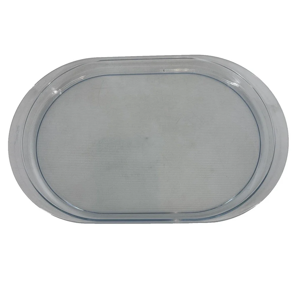 Authentic Tupperware Preludio Transparent Blue Acrylic Oval‎ Serving Vanity Tray